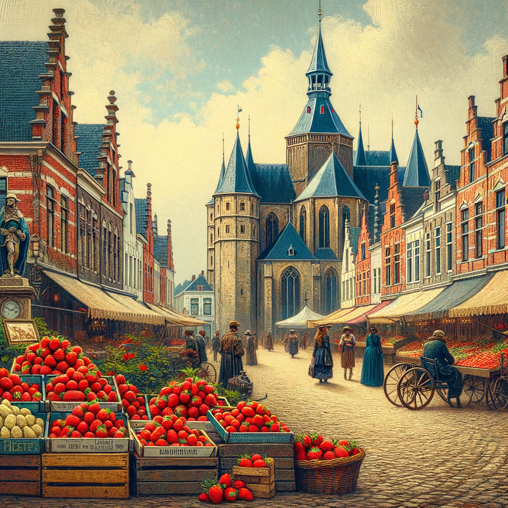 Hoogstraten: Aardbeien, Kunst en Geschiedenis